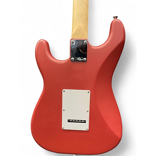Used Squier Debute Series Stratocaster Dakota Red Solid Body Electric Guitar