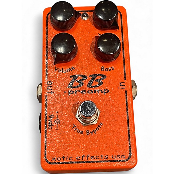 Used Xotic BB Preamp Overdrive Effect Pedal