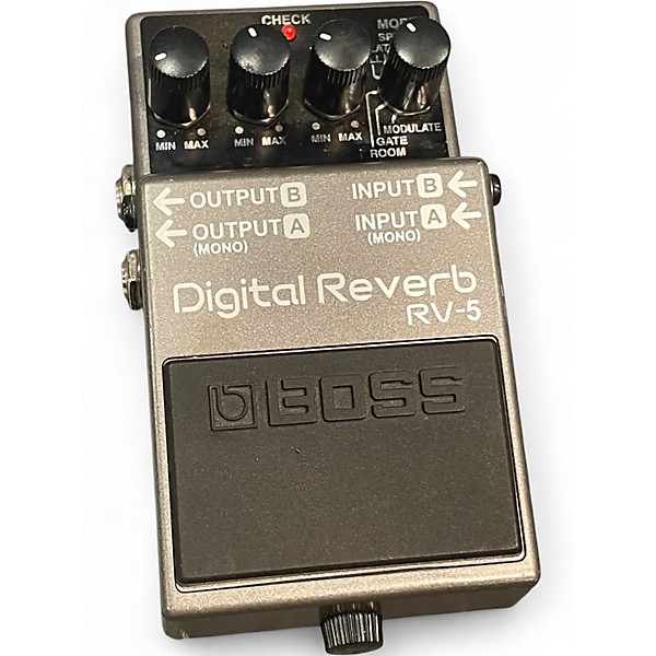 Used BOSS RV5 Digital Reverb Effect Pedal