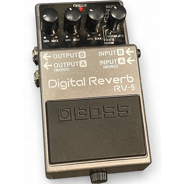 Used BOSS RV5 Digital Reverb Effect Pedal