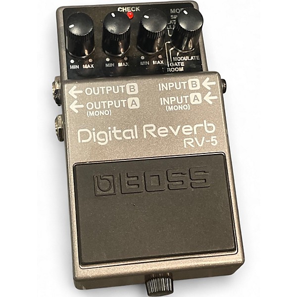 Used BOSS RV5 Digital Reverb Effect Pedal