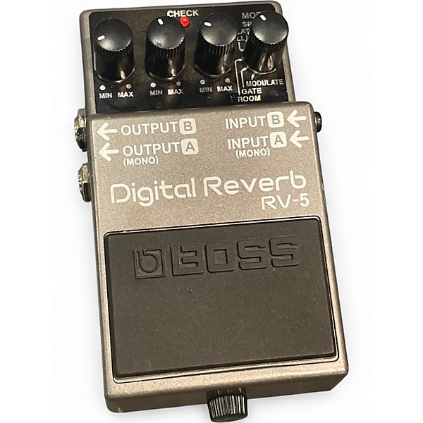 Used BOSS RV5 Digital Reverb Effect Pedal