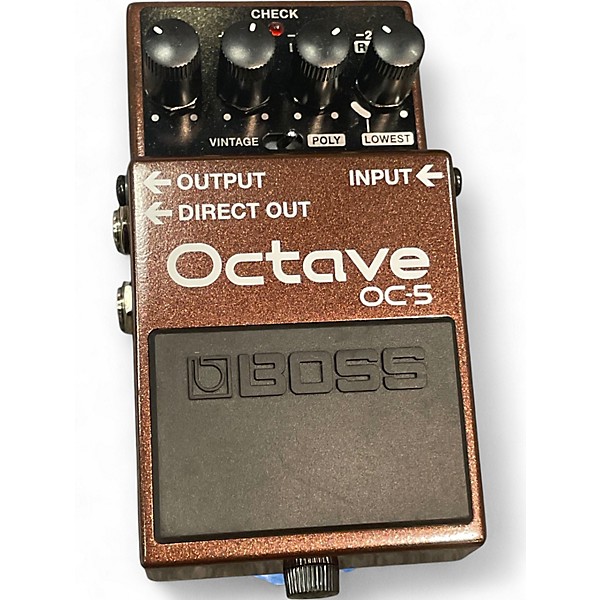 Used BOSS OC-5 Octave Effect Pedal