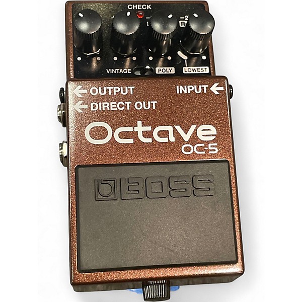 Used BOSS OC-5 Octave Effect Pedal