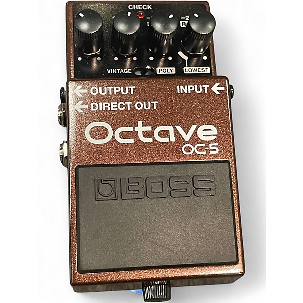 Used BOSS OC-5 Octave Effect Pedal