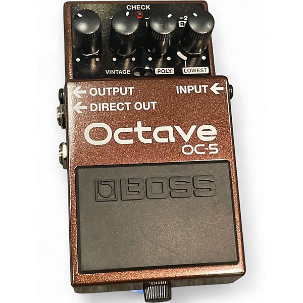 Used BOSS OC-5 Octave Effect Pedal