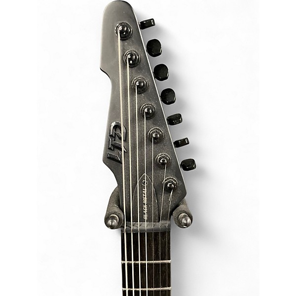 Used Jackson JACKSON DAVE DAVIDSON SEVEN STRING Black Solid Body Electric Guitar