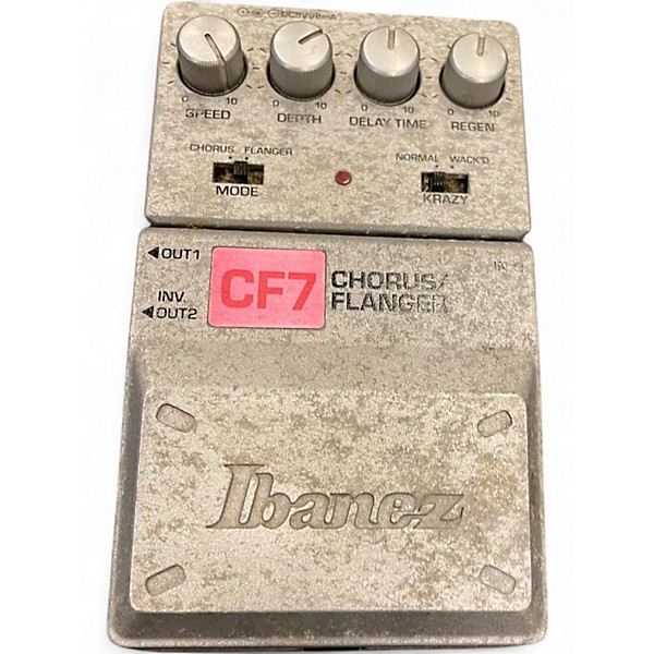 Used Ibanez CF7 Effect Pedal