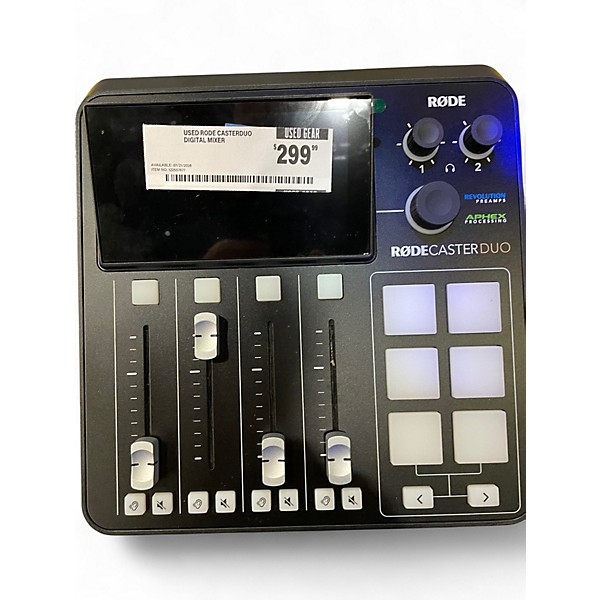 Used RODE CASTERDUO Digital Mixer