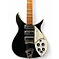 Vintage 1980s Rickenbacker SUSANNA HOFFS LIMITED EDITION Black and White Solid Body Electric Guitar