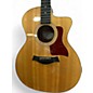 Used Taylor 214CE Natural Acoustic Electric Guitar
