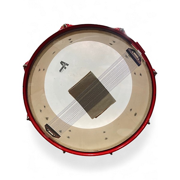 Used 2020s ddrum 14in Diablo Red & Black Drum