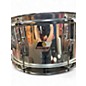 Vintage 1980s Ludwig 14in Rocker Series Chrome Drum