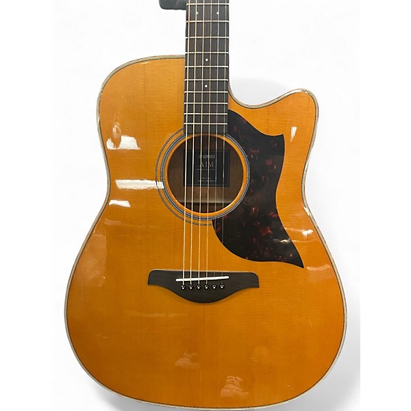 Used Yamaha A1M Antique Natural Acoustic Electric Guitar