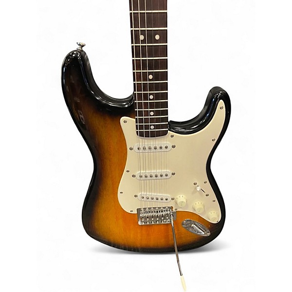 Used Squier Affinity Stratocaster Sunburst Solid Body Electric Guitar