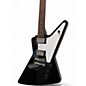 Used Epiphone Explorer Black Solid Body Electric Guitar