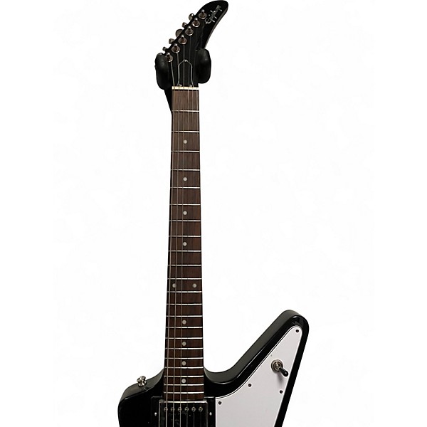 Used Epiphone Explorer Black Solid Body Electric Guitar