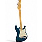 Used 2000 Fender American Deluxe Fat Stratocaster Teal Green Transparent Solid Body Electric Guitar