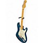 Used 2000 Fender American Deluxe Fat Stratocaster Teal Green Transparent Solid Body Electric Guitar