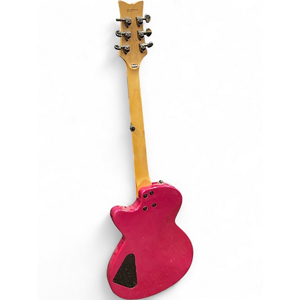 Used Daisy Rock Rock Candy Pink Sparkle Electric Bass Guitar