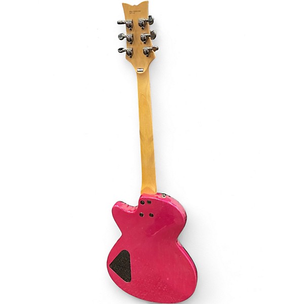 Used Daisy Rock Rock Candy Pink Sparkle Electric Bass Guitar