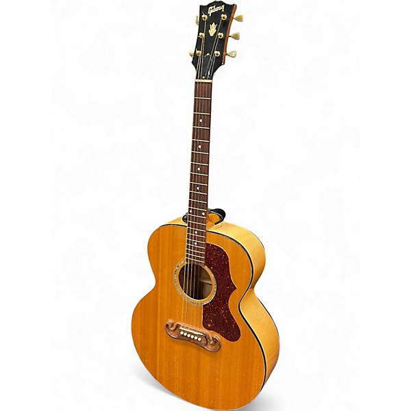 Used Gibson J100 Xtra Antique Natural Acoustic Electric Guitar