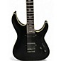 Used Schecter Guitar Research Diamond series sls evil twin Black Solid Body Electric Guitar