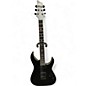 Used Schecter Guitar Research Diamond series sls evil twin Black Solid Body Electric Guitar
