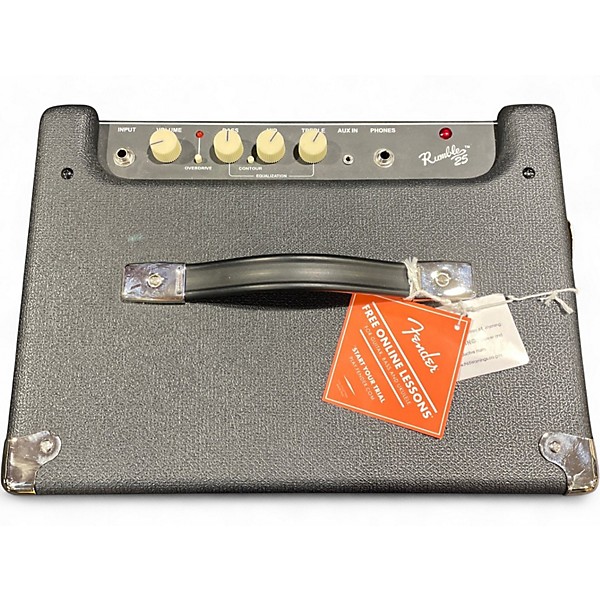 Used Fender Rumble 25 25W 1x10 Bass Combo Amp