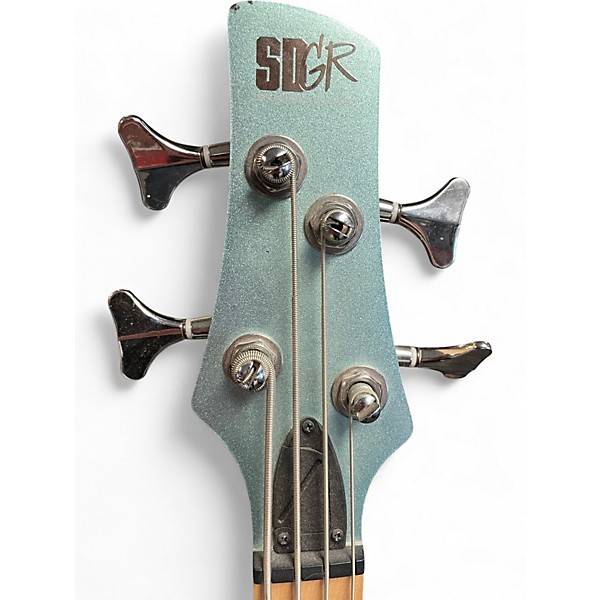 Used Ibanez Srmd200 Blue Sapphire Electric Bass Guitar
