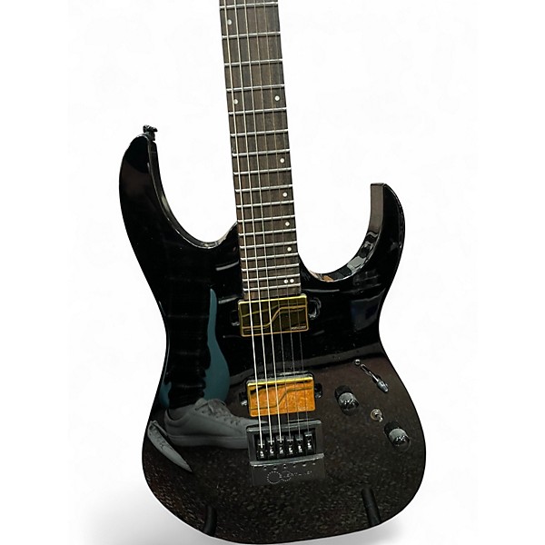 Used Ibanez RGR52ET Black Solid Body Electric Guitar
