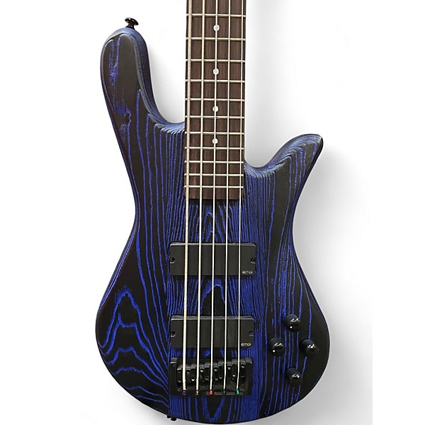 Used Spector NS Pulse II 5 EX LTD Blue Electric Bass Guitar