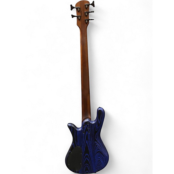 Used Spector NS Pulse II 5 EX LTD Blue Electric Bass Guitar