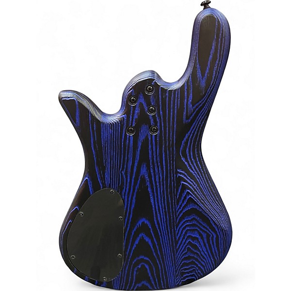 Used Spector NS Pulse II 5 EX LTD Blue Electric Bass Guitar