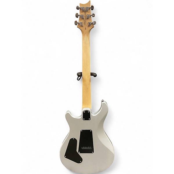 Used PRS SE CE24 Metallic Silver Solid Body Electric Guitar
