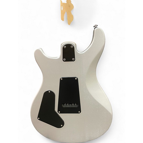 Used PRS SE CE24 Metallic Silver Solid Body Electric Guitar