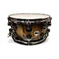 Used DW 14in Collectors series 7x14 African Chen Chen on Maple Mohogany 2 Color Sunburst Drum thumbnail