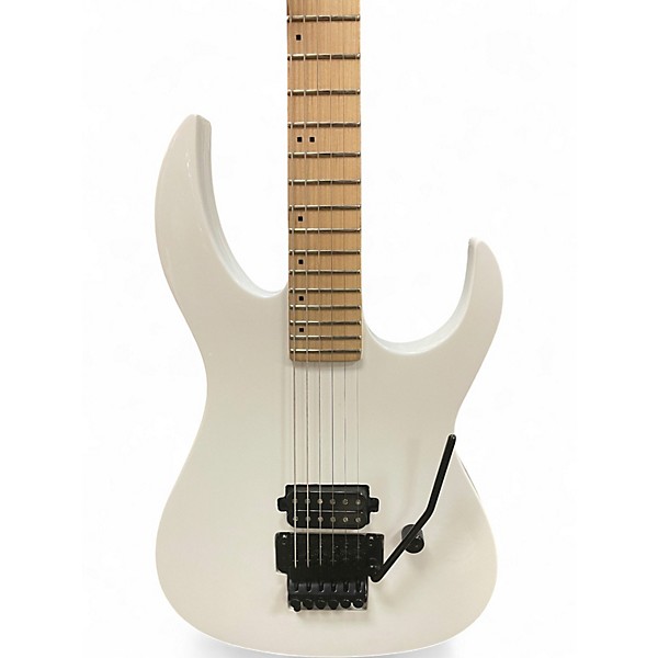 Used B.C. Rich Gunslinger Prophecy White Solid Body Electric Guitar