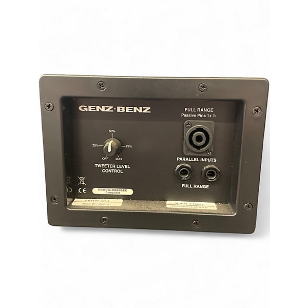 Used Genz Benz GB410T 4Ohm 4x10 Bass Cabinet