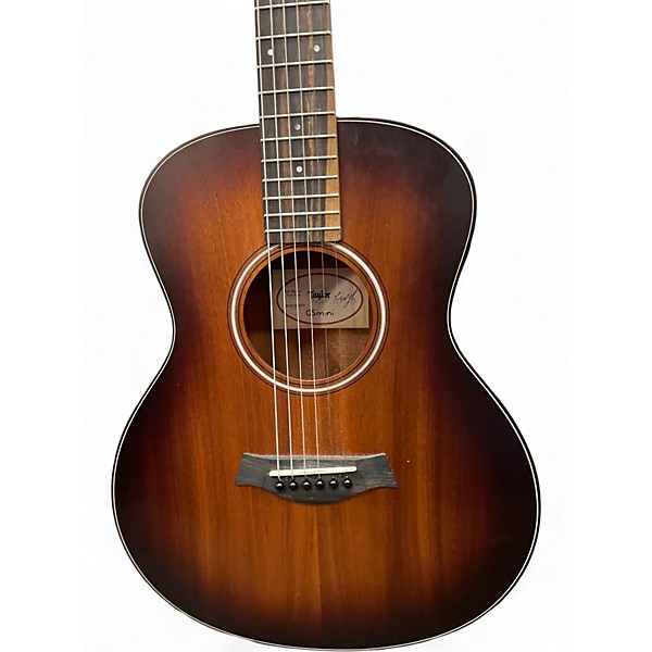 Used Taylor GS MINI-E KOA PLUS Natural Acoustic Electric Guitar