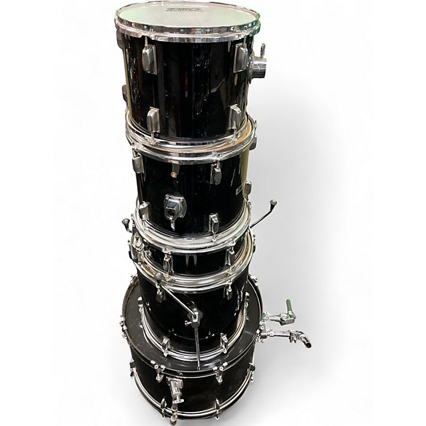 Used TKO 5 Piece Junior Black Drum Kit