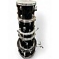 Used TKO 5 Piece Junior Black Drum Kit thumbnail