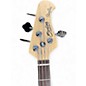 Used Sterling by Music Man S.U.B. StingRay RAY4 Electric Bass Guitar - Satin Transparent Black BLACK Electric Bass Guitar