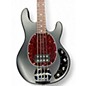 Used Sterling by Music Man S.U.B. StingRay RAY4 Electric Bass Guitar - Satin Transparent Black BLACK Electric Bass Guitar