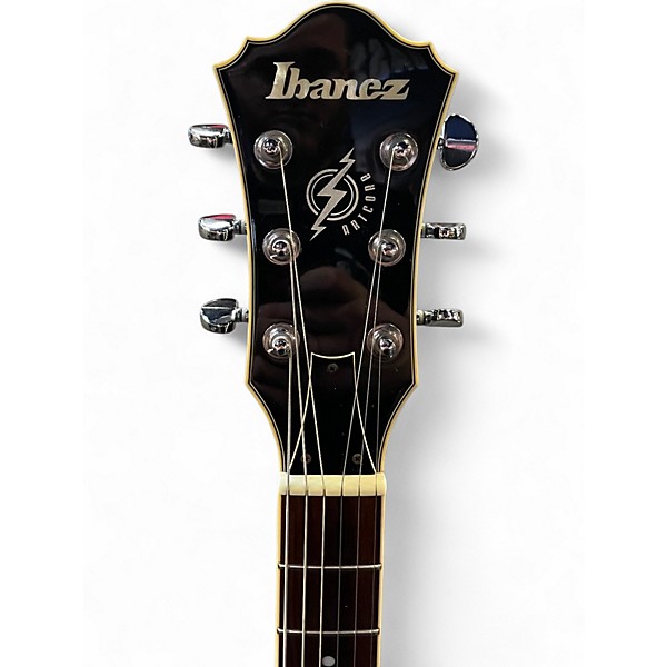 Used Ibanez AS73 Artcore Sunburst Hollow Body Electric Guitar