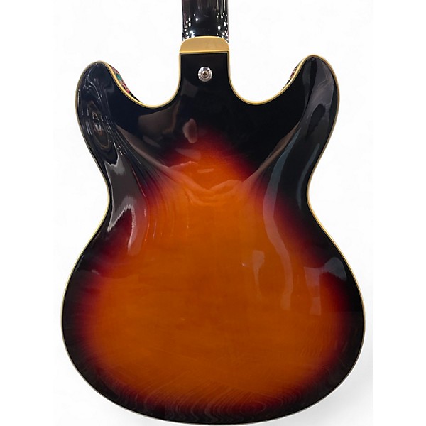 Used Ibanez AS73 Artcore Sunburst Hollow Body Electric Guitar
