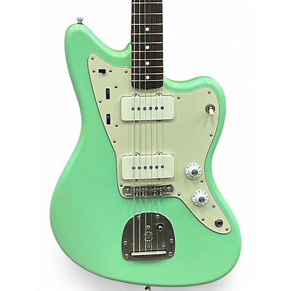 Used 2023 Black Bobbin Custom JM Aged Surf Green Solid Body Electric Guitar