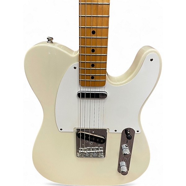 Used Fender Classic Series '50s Telecaster Polar White Solid Body Electric Guitar