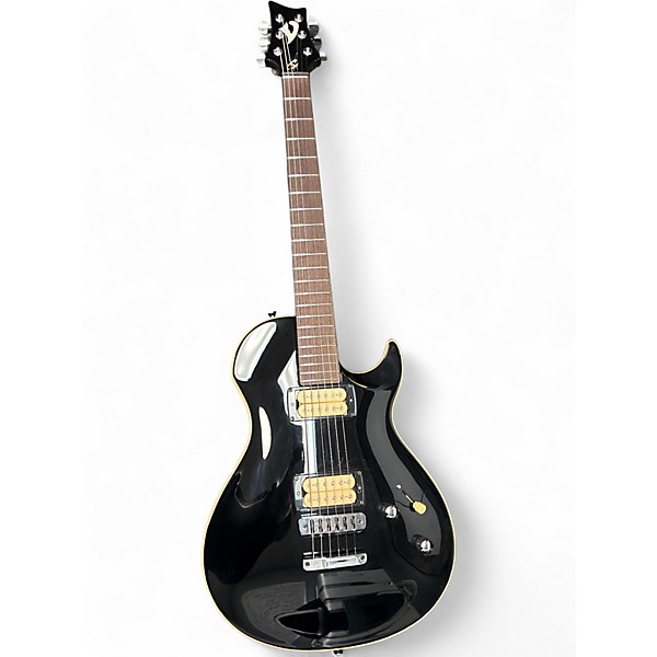 Used Vigier GV Rock Black Solid Body Electric Guitar
