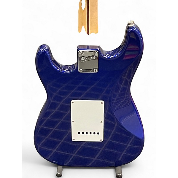 Used Squier Affinity Stratocaster Blue Solid Body Electric Guitar
